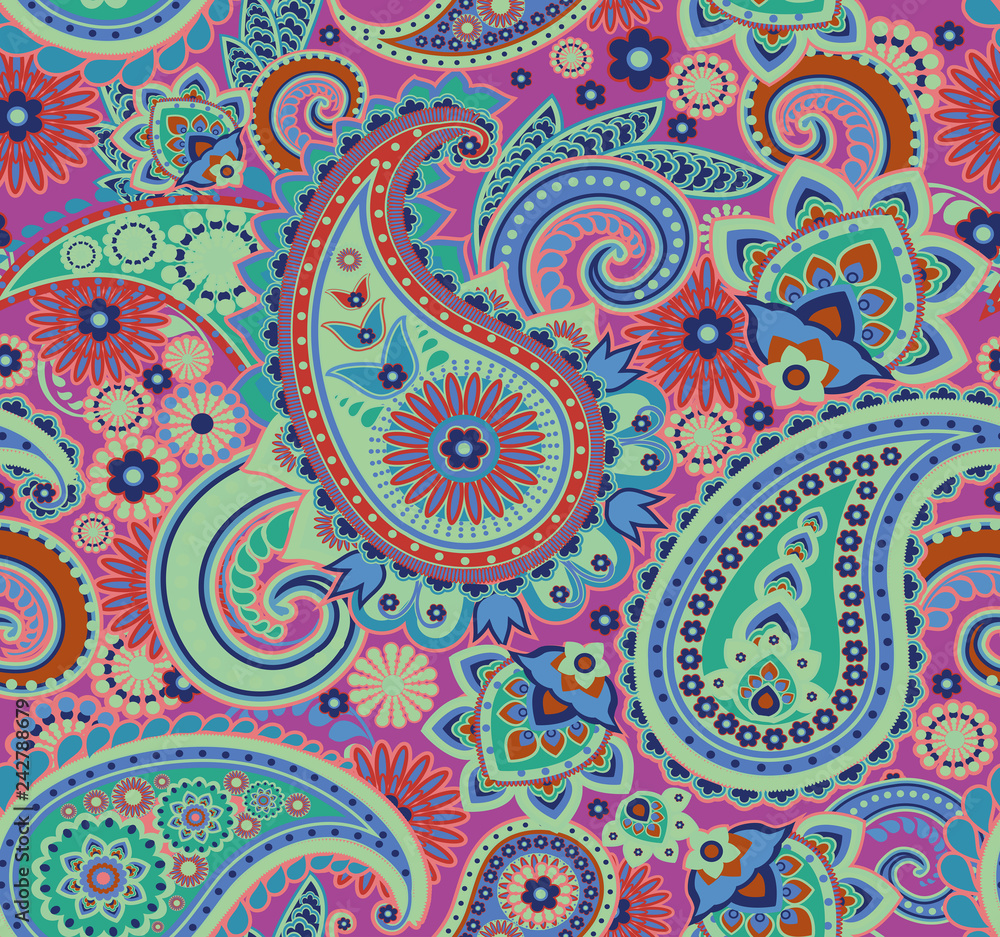 Fototapeta premium Paisley pattern