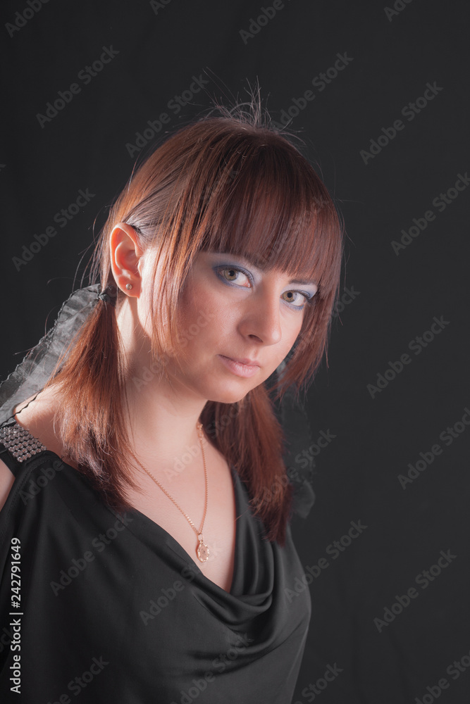 Fototapeta premium sensual beautiful girl