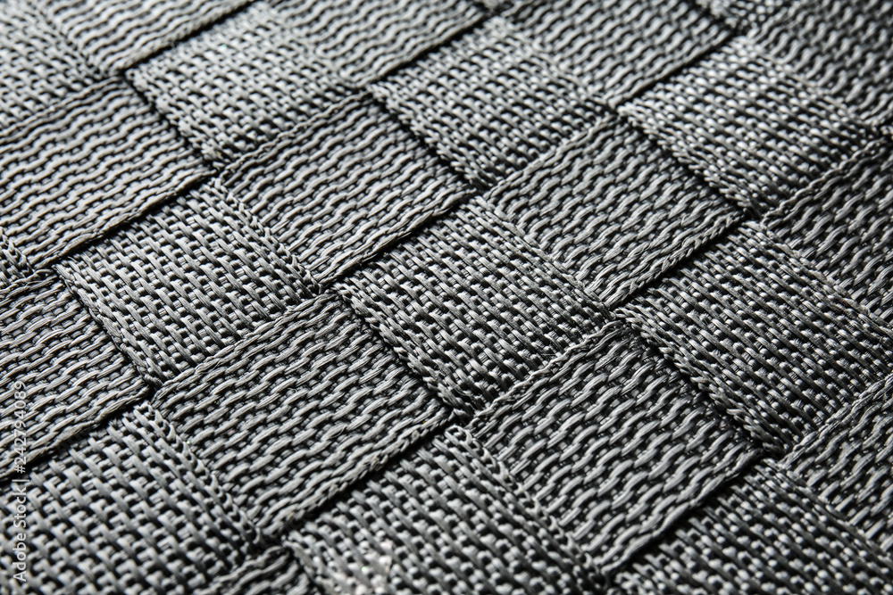 Grey wicker texture, closeup Grey wicker texture, closeup