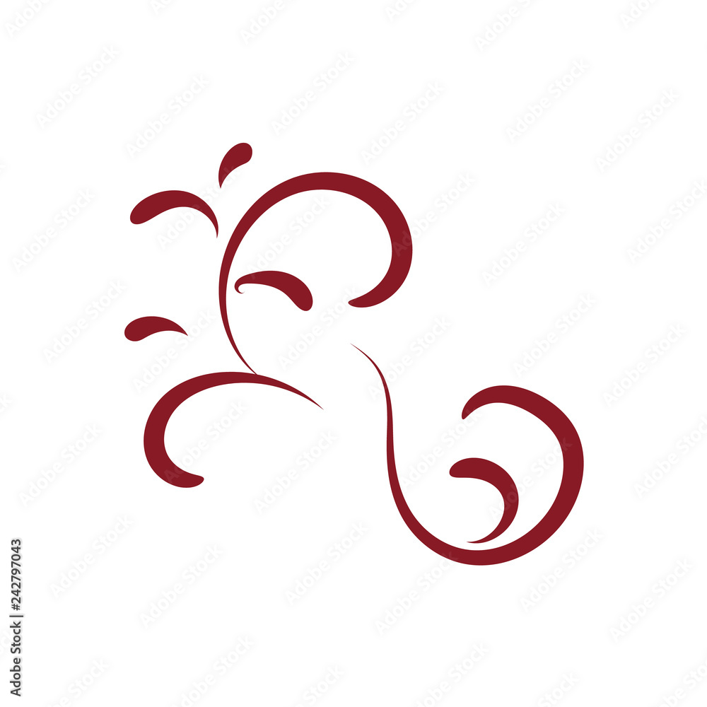 Ornament Cute and Romantic. Vector Illustration. Ornament Cute and Romantic. Vector Illustration.