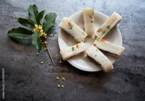 Chinese traditional festival food Chongyang cake