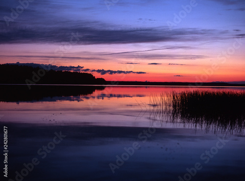 Fototapeta Naklejka Na Ścianę i Meble -  Nidzkie Lake, Masuria, Poland