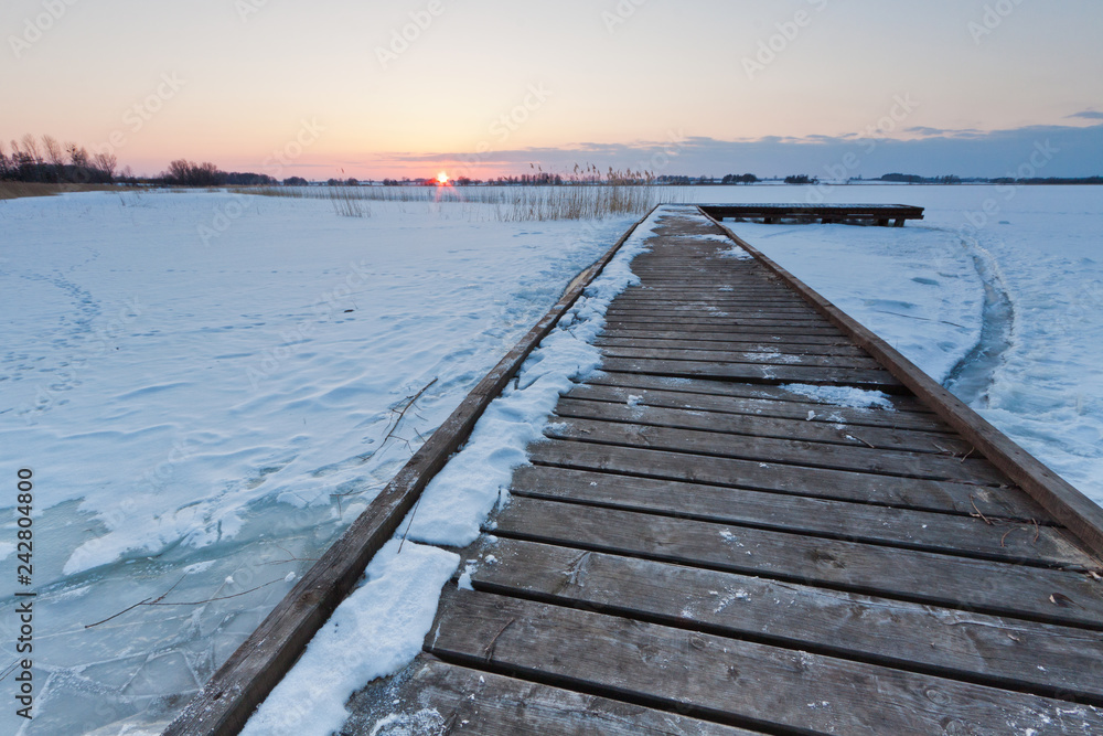 Fototapeta premium Winter landscape
