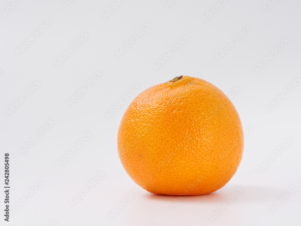 citrus fruit mandarin orange on white background with zest. citrus fruit mandarin orange on white background with zest.
