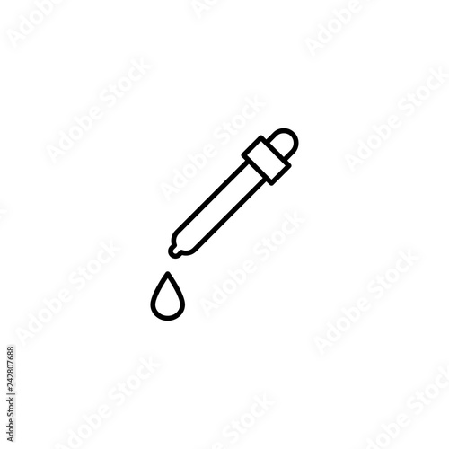 eye dropper icon vector