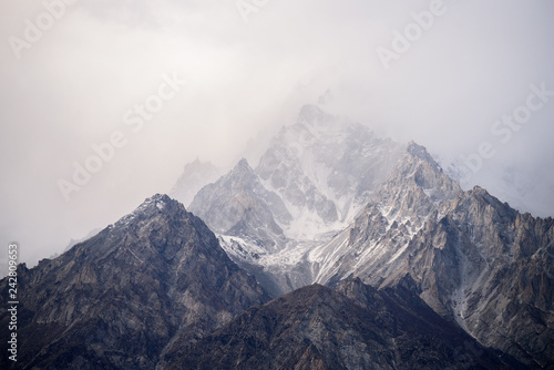 beautiful mountain in nature landscape view from Pakistan