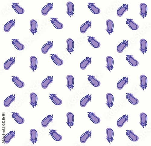 eggplant background pattern concept