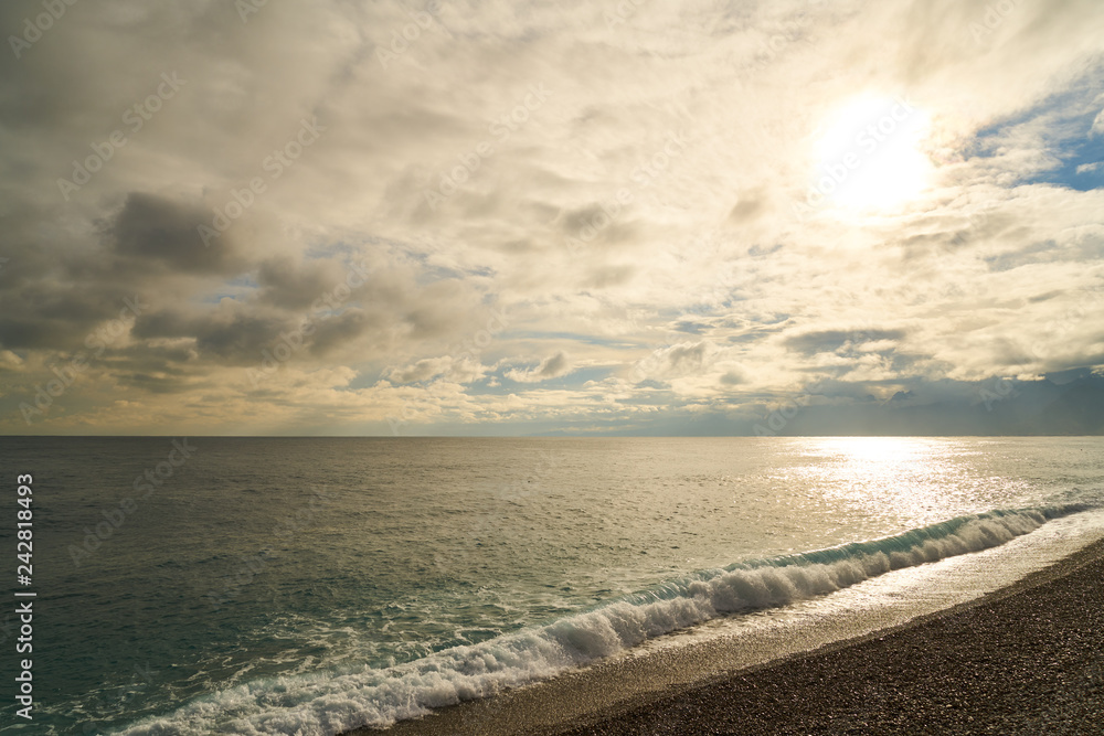 Beach and seascape background Beach and seascape background