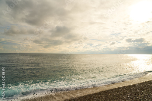 Beach and seascape background