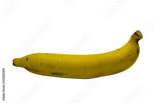 bunch of bananas isolated on white background