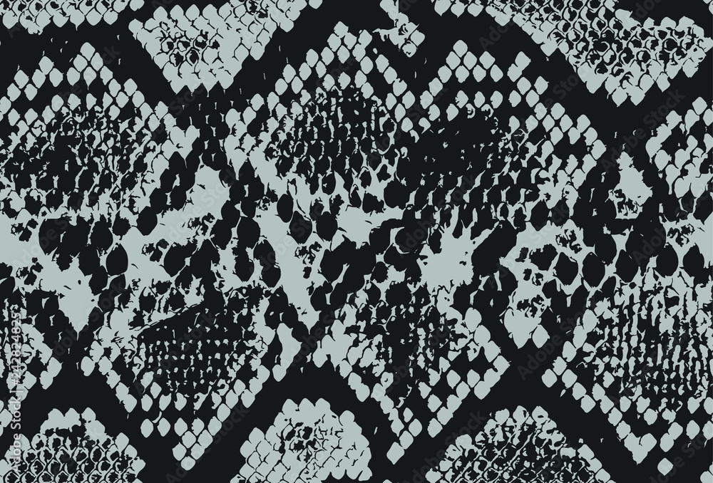 Seamless Snake Skin Pattern Seamless Snake Skin Pattern