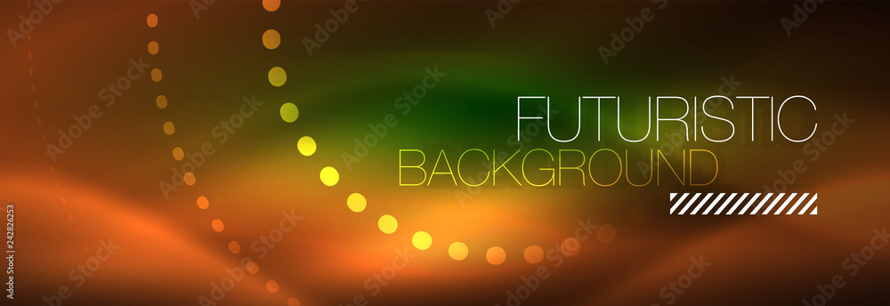 Vector neon red dotted abstract background Vector neon red dotted abstract background