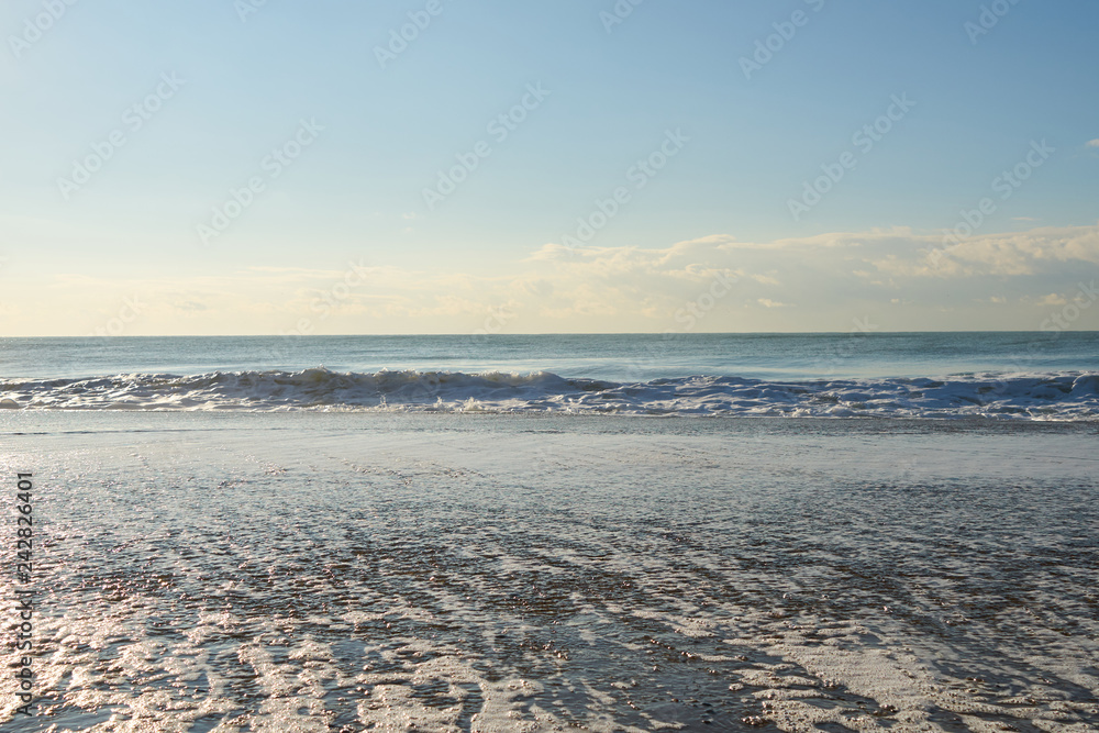 Beach and seascape background