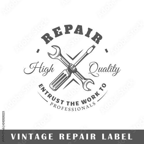 Repair label