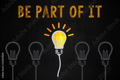 Be Part of It quotation - Be Part of It