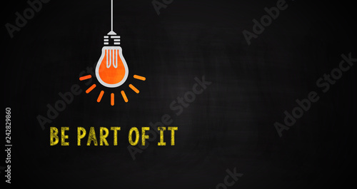 Be Part of It quotation - Be Part of It