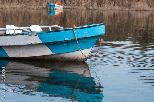 Wallpaper Mural boats in the lake near Siberia  Torontodigital.ca