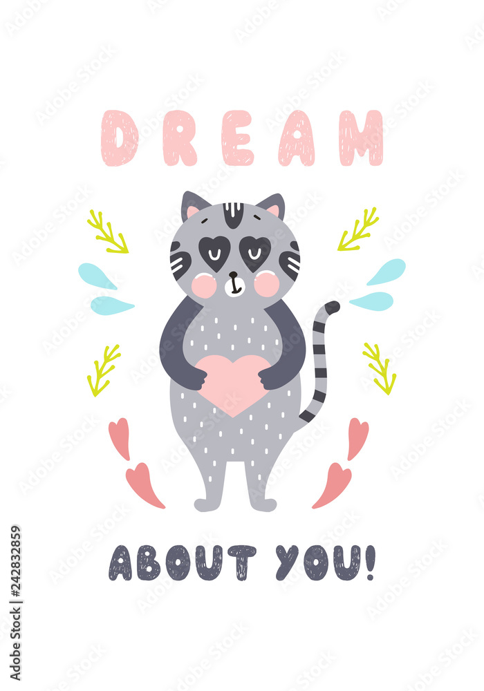 Happy Valentine's day postcard Happy Valentine's day postcard