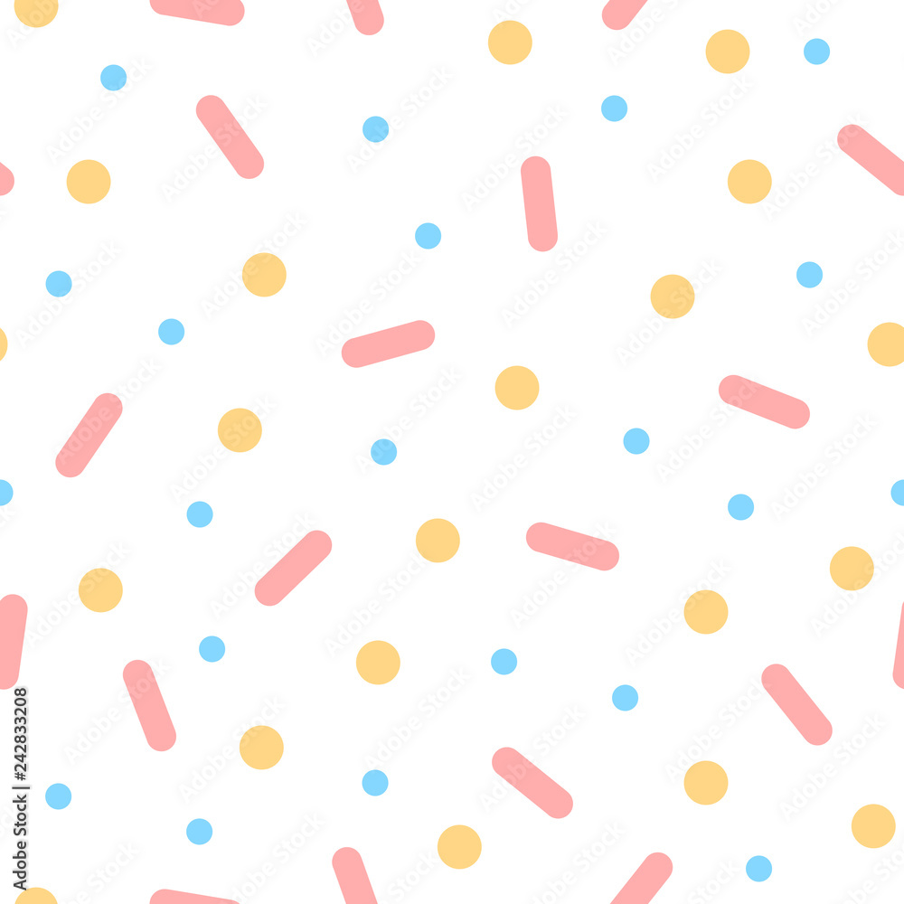 Abstract confetti pattern Abstract confetti pattern