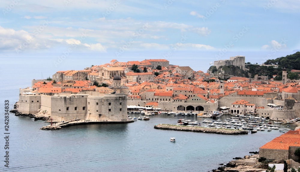 port of old town Dubrovnik, Croatia