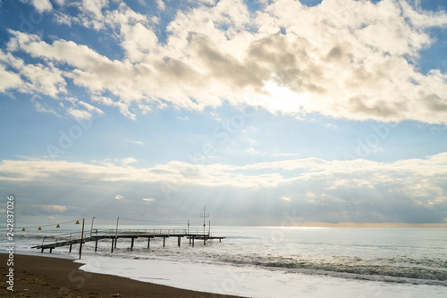 Beautiful seascape background