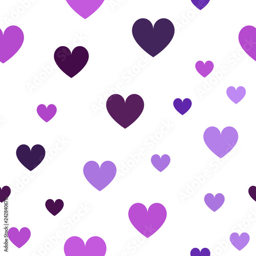 Heart pattern. Seamless vector