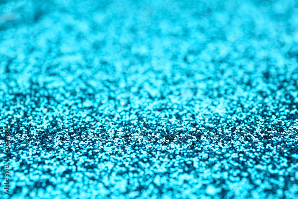 Closeup view of color glitters Closeup view of color glitters