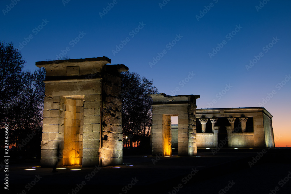 Obraz premium Templo de Debod, Madrid