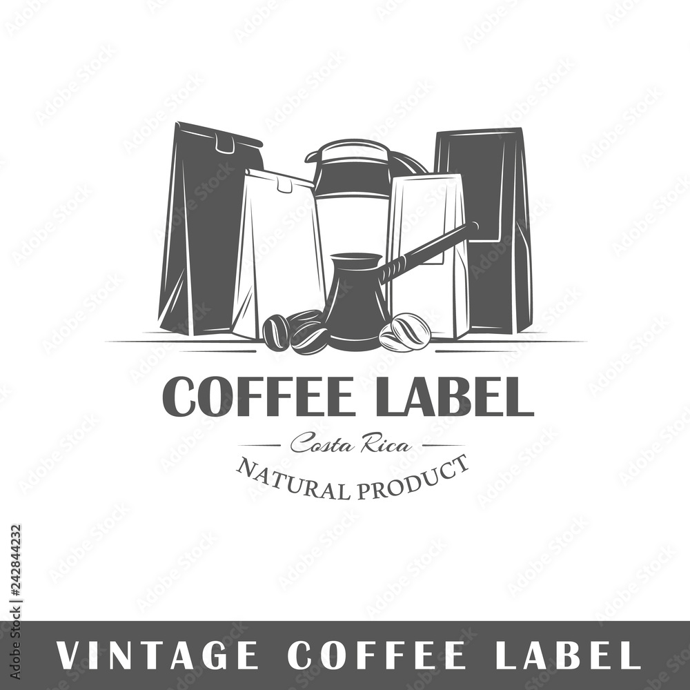Coffee label Coffee label