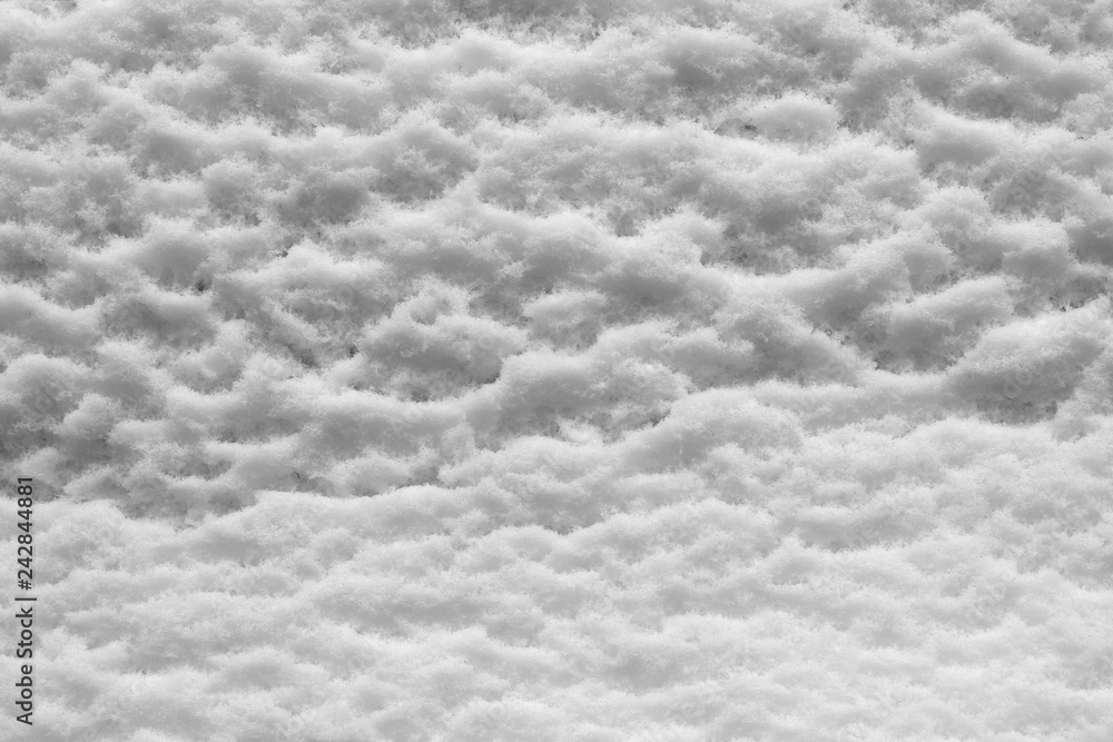 Snow surface ripples texture snowfall car detail Snow surface ripples texture snowfall car detail