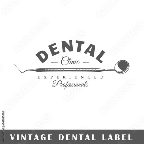 Dental label