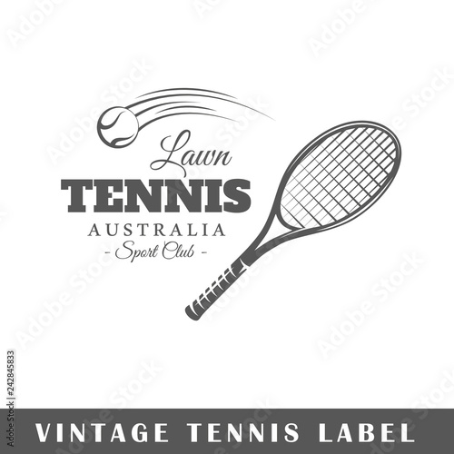 Tennis label