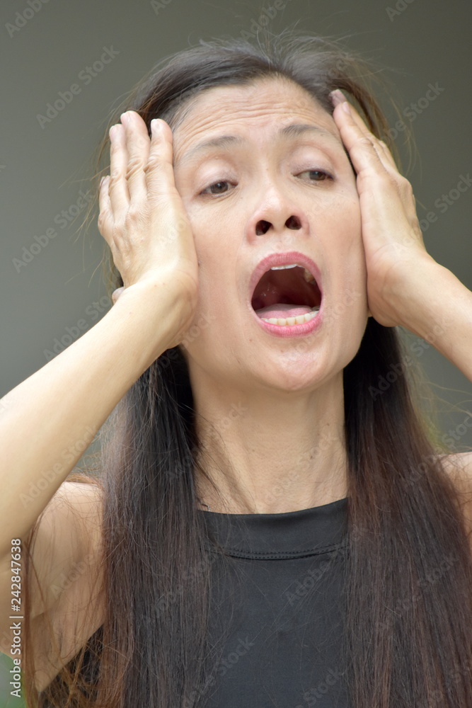 Dementia And Retired Asian Female Senior Dementia And Retired Asian Female Senior