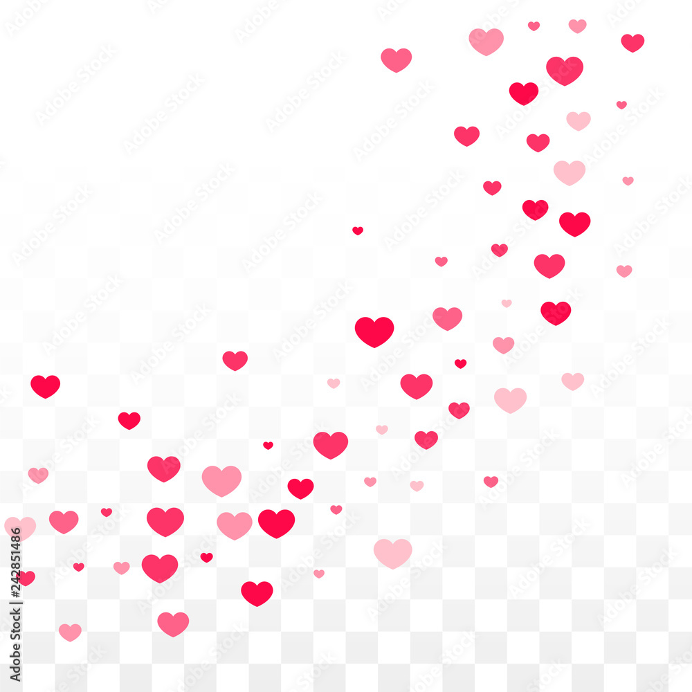 Hearts Confetti Falling Background. St. Valentine's Day pattern. Romantic Scattered Hearts Design Element. Love. Sweet Moment. Gift. Cute Element of Design for Sales or Celebration. Hearts Confetti Falling Background. St. Valentine's Day pattern. Romantic Scattered Hearts Design Element. Love. Sweet Moment. Gift. Cute Element of Design for Sales or Celebration.