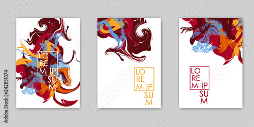 Colorful abstract texture. Creative background.