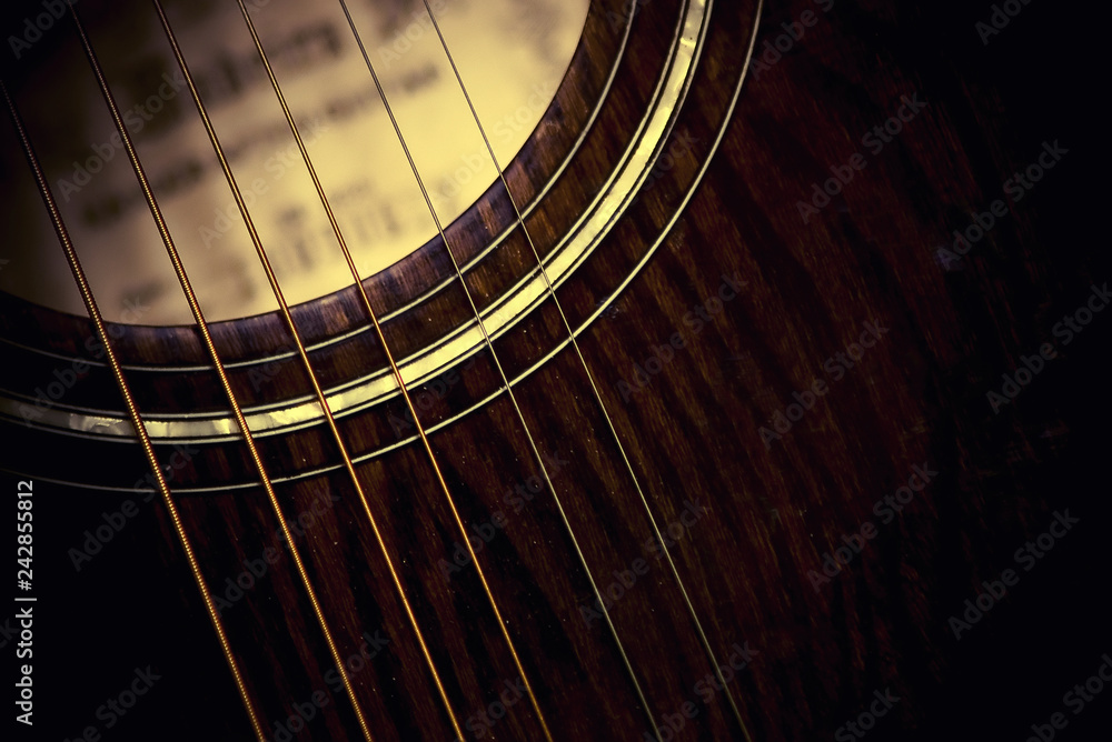 Obraz premium guitar, acoustic