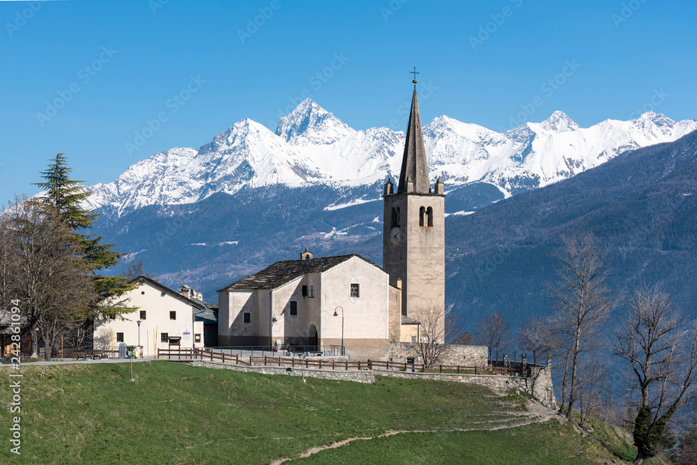 Chiesa Saint Nicolas in Valle d'Aosta