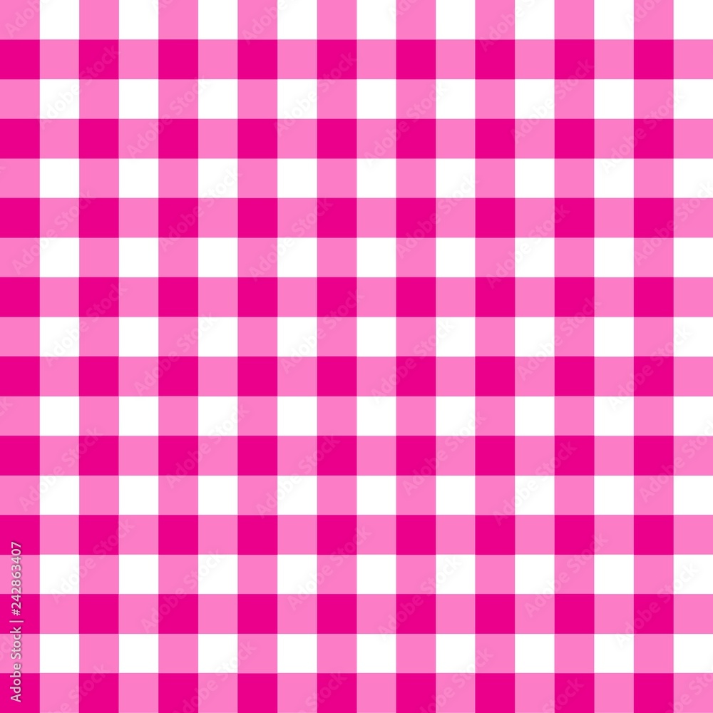 Pink tablecloth pattern. Seamless checkered Pink tablecloth pattern. Seamless checkered
