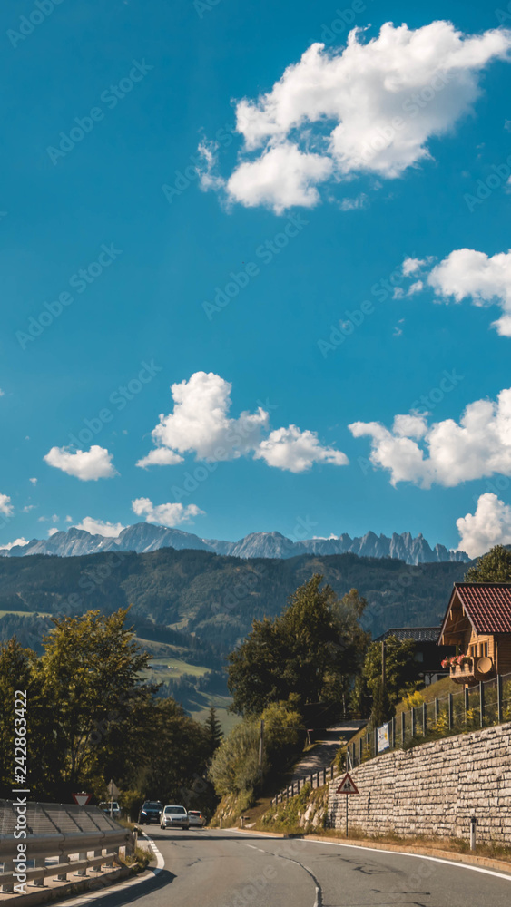 Smartphone HD wallpaper of beautiful alpine view near Wagrain - Salzburg - Austria Smartphone HD wallpaper of beautiful alpine view near Wagrain - Salzburg - Austria