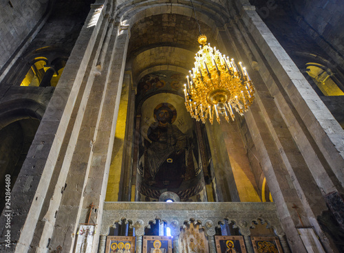 Svetitskhoveli Cathedral in Mtskheta, Georgia photo