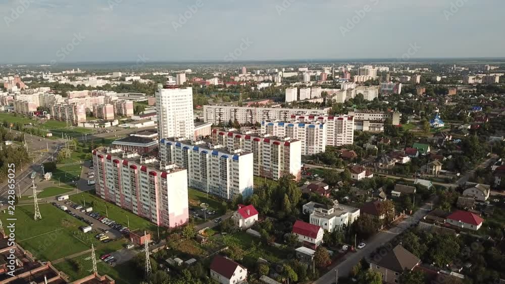 Crossroads of Pravda and Smolenskaya streets. City Vitebsk. Crossroads of Pravda and Smolenskaya streets. City Vitebsk.