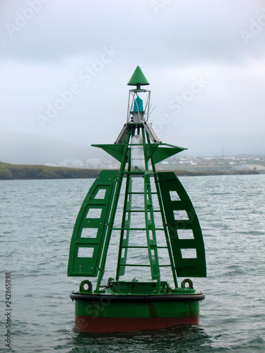 Reykjavik harbour - buoy photo