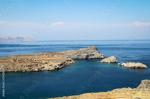 Lindos, Hafen, Bucht, Rhodos, Antike 