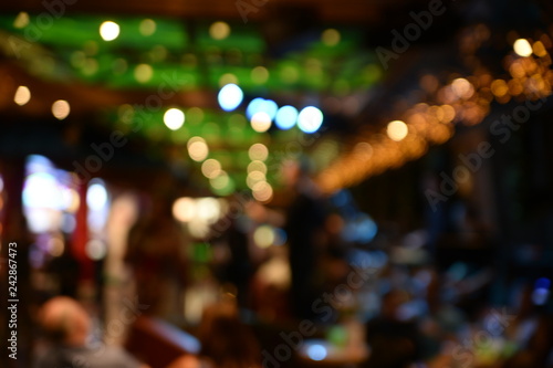 Christmas colorful background. Bright lights. The background is not sharpness, bokeh © lkorotova