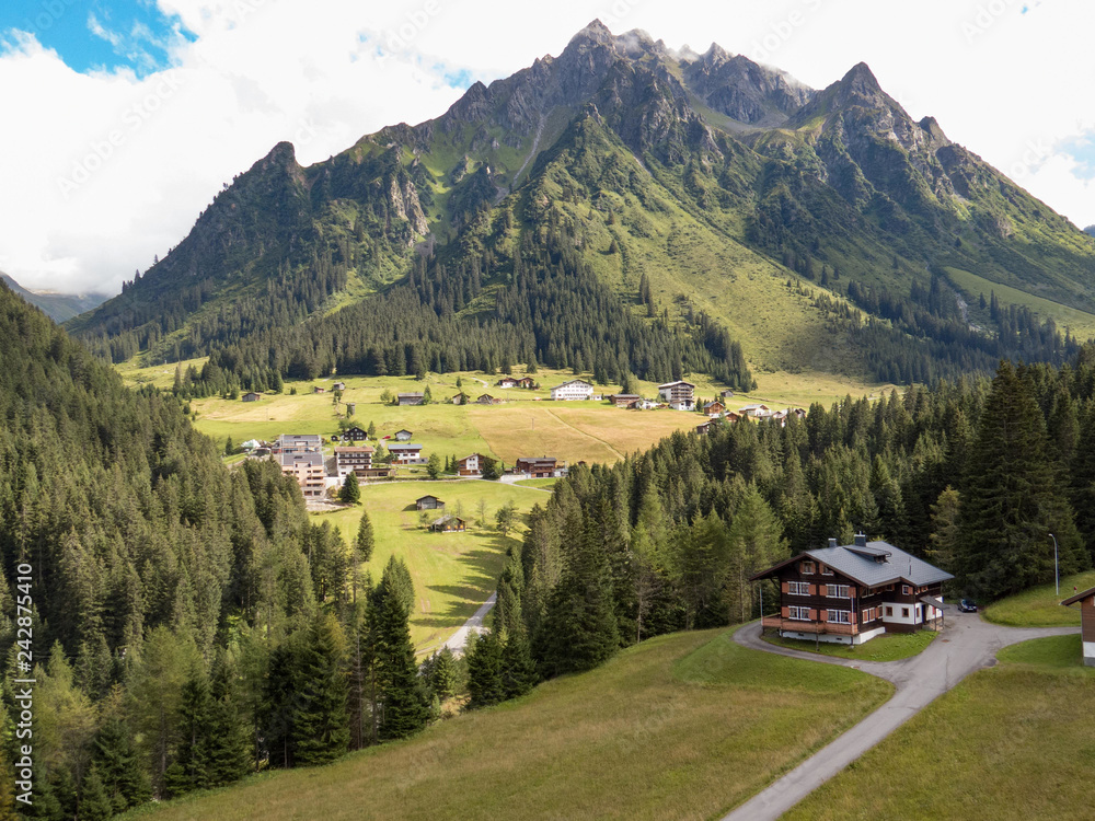 Landschaften im Montafon (Vorarlberg)