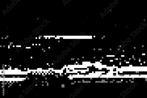 Glitched Overlay Background