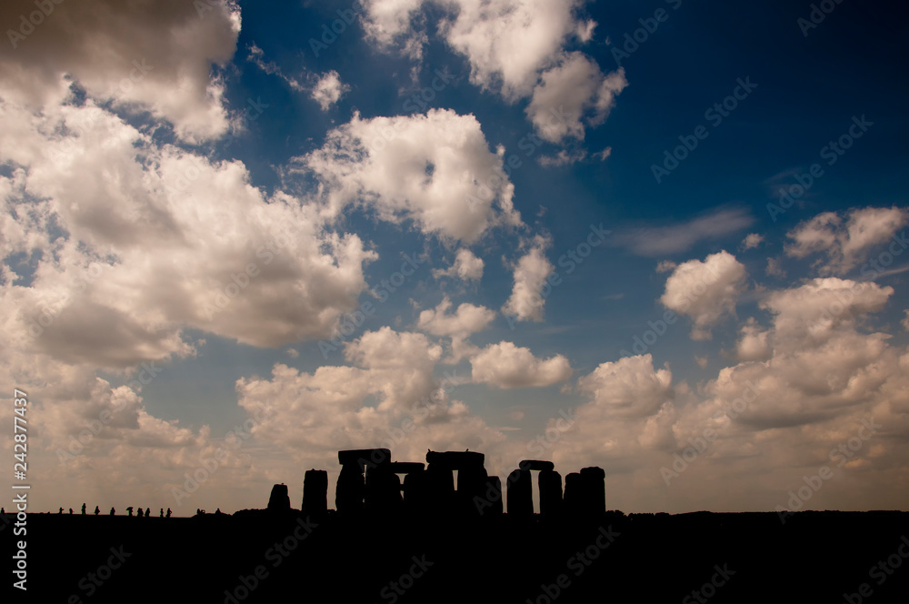 Ancient monument of Stonehenge, England