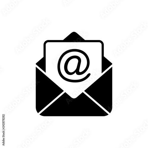 Mail icon vector. E-mail icon. Envelope illustration. Message
