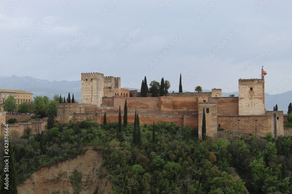 Forteresse l'Alhambra de Grenade