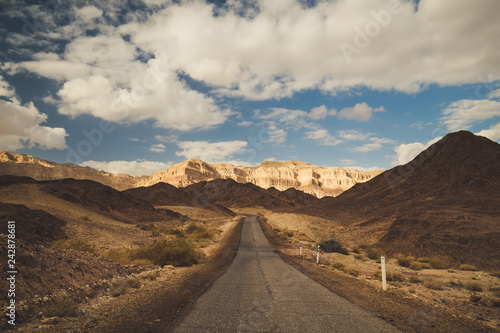 road to nowhere Timna national park eilat israel 